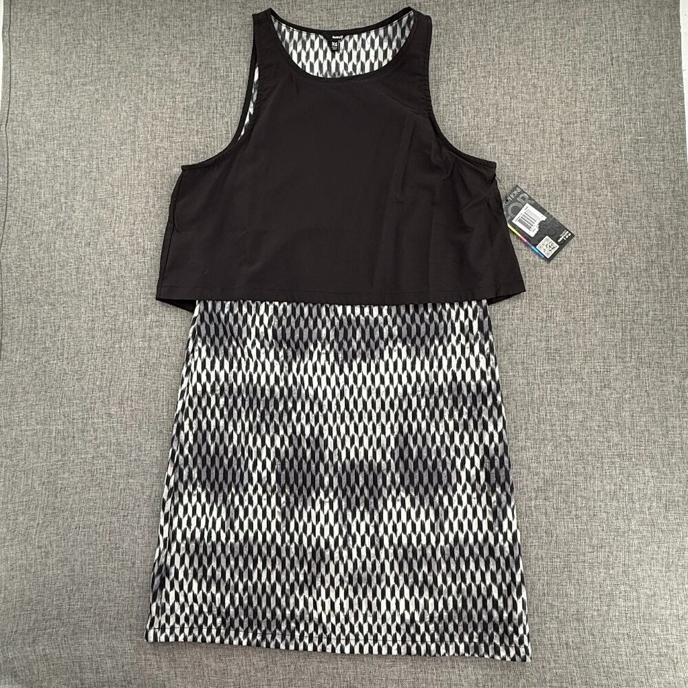 Brand New! Hurley Dress Lightweight Top Layer Black Tank XS Casual‎ Wear